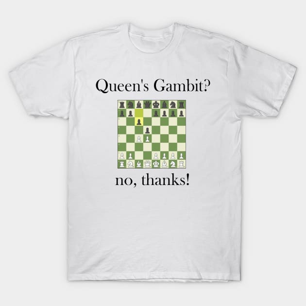 Queen's gambit declined T-Shirt by Starbuck1992